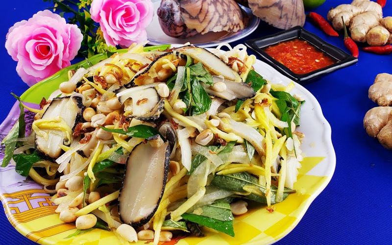 Ốc Giác Gỏi Xoài